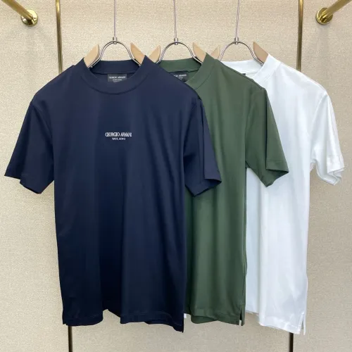 Replica Armani T-Shirts Short Sleeved For Men #1477491 $68.00 USD for Wholesale