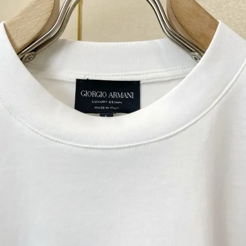 Replica Armani T-Shirts Short Sleeved For Men #1477491 $68.00 USD for Wholesale
