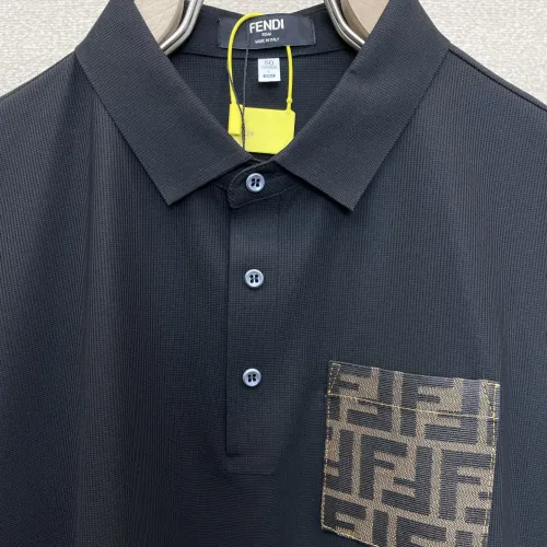 Replica Fendi T-Shirts Short Sleeved For Men #1477495 $76.00 USD for Wholesale