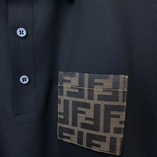 Replica Fendi T-Shirts Short Sleeved For Men #1477495 $76.00 USD for Wholesale