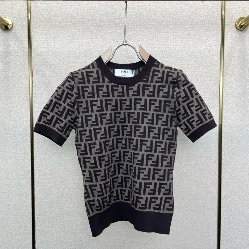 Cheap Fendi T-Shirts Short Sleeved For Women #1477538, $$82.00 USD On Fendi T-Shirts