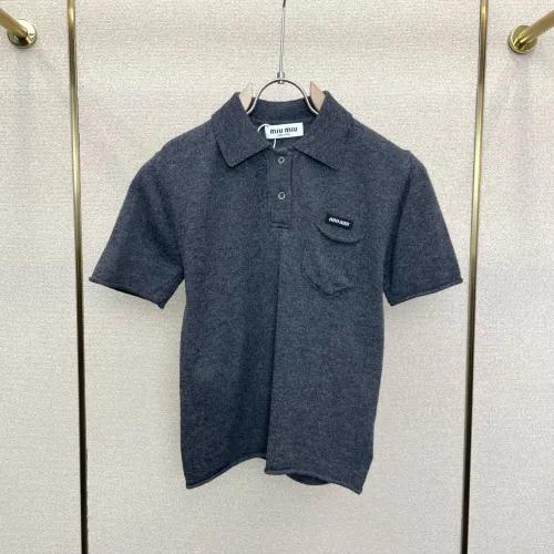 Cheap MIU MIU T-Shirts Short Sleeved For Women #1477540, $$82.00 USD On MIU MIU T-Shirts