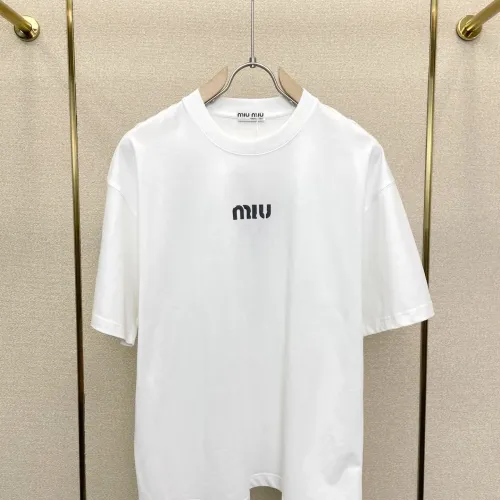 Cheap MIU MIU T-Shirts Short Sleeved For Unisex #1477549, $$52.00 USD On MIU MIU T-Shirts
