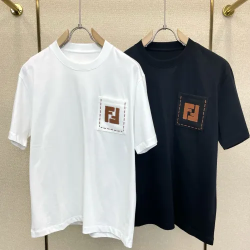 Replica Fendi T-Shirts Short Sleeved For Men #1477575 $72.00 USD for Wholesale