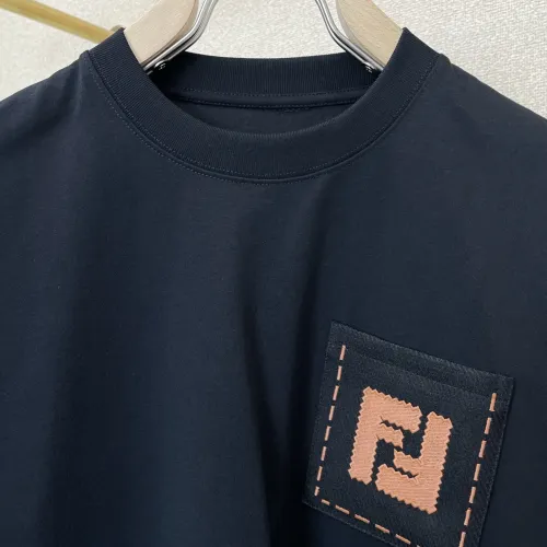 Replica Fendi T-Shirts Short Sleeved For Men #1477576 $72.00 USD for Wholesale