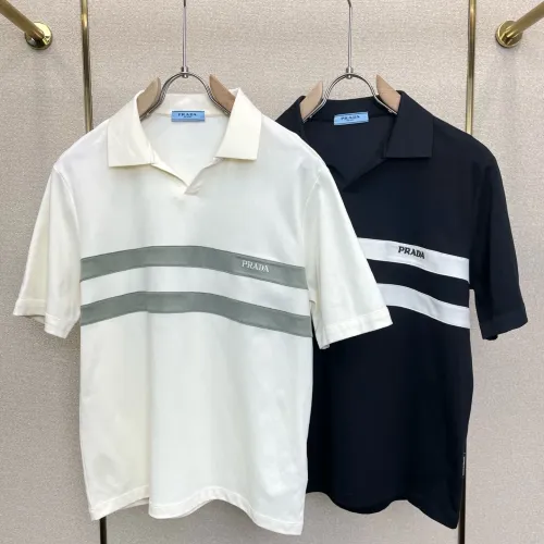 Replica Prada T-Shirts Short Sleeved For Men #1477602 $82.00 USD for Wholesale