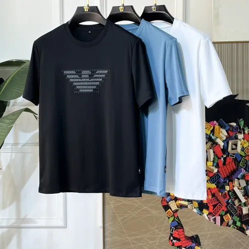 Replica Armani T-Shirts Short Sleeved For Men #1477657 $72.00 USD for Wholesale