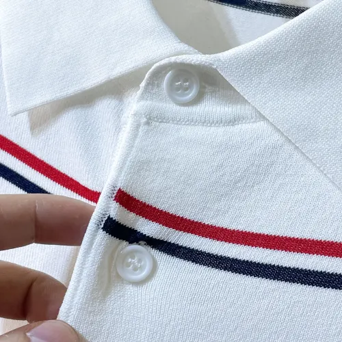 Replica Thom Browne TB T-Shirts Short Sleeved For Men #1477672 $92.00 USD for Wholesale