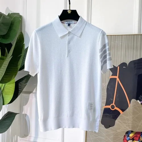 Cheap Thom Browne TB T-Shirts Short Sleeved For Men #1477674, $$92.00 USD On Thom Browne TB T-Shirts