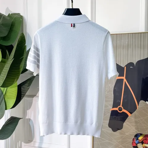 Replica Thom Browne TB T-Shirts Short Sleeved For Men #1477674 $92.00 USD for Wholesale