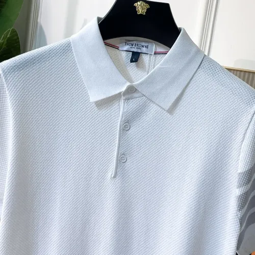 Replica Thom Browne TB T-Shirts Short Sleeved For Men #1477674 $92.00 USD for Wholesale