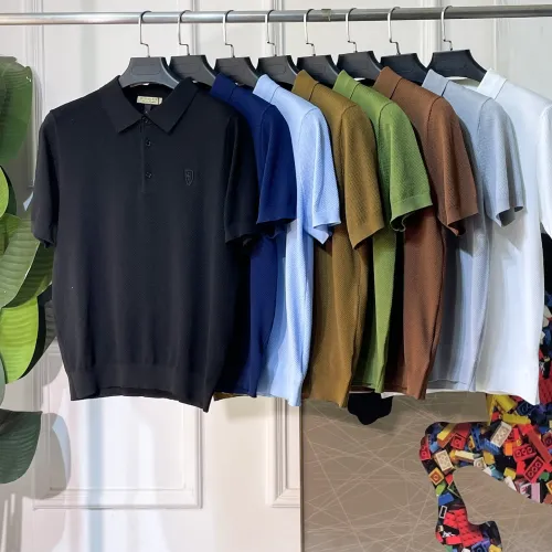 Replica Burberry T-Shirts Short Sleeved For Men #1477682 $92.00 USD for Wholesale