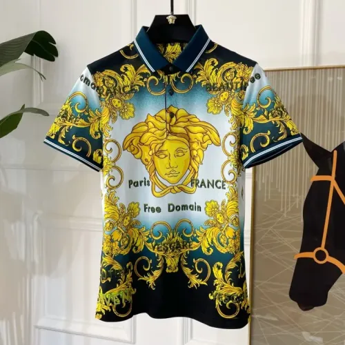 Cheap Versace T-Shirts Short Sleeved For Men #1477710, $$96.00 USD On Versace T-Shirts