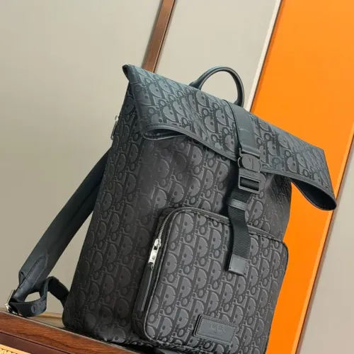 Replica Christian Dior AAA Man Backpacks #1477744 $192.00 USD for Wholesale