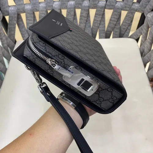 Replica Gucci AAA Man Pouches #1477747 $115.00 USD for Wholesale