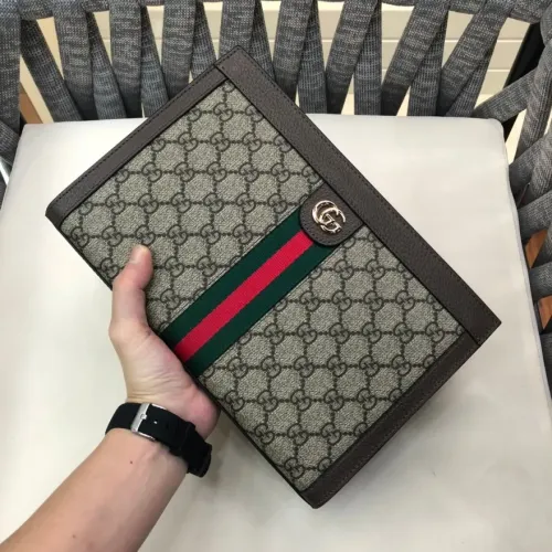 Cheap Gucci AAA Man Pouches #1477752, $$76.00 USD On Gucci AAA Man Wallets