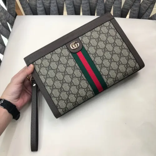 Replica Gucci AAA Man Pouches #1477752 $76.00 USD for Wholesale