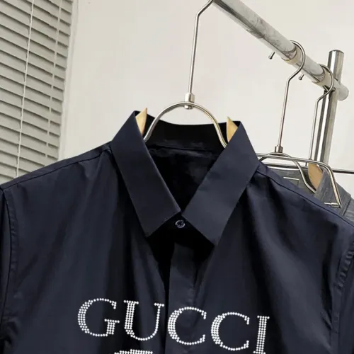Replica Gucci Shirts Short Sleeved For Men #1477754 $96.00 USD for Wholesale