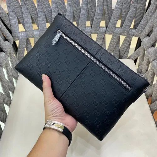 Replica Gucci AAA Man Pouches #1477756 $88.00 USD for Wholesale