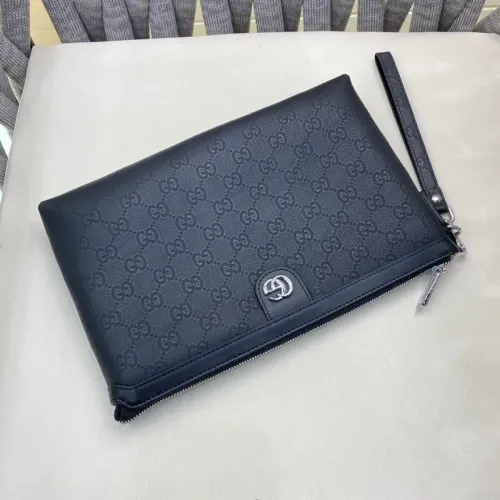 Replica Gucci AAA Man Pouches #1477756 $88.00 USD for Wholesale