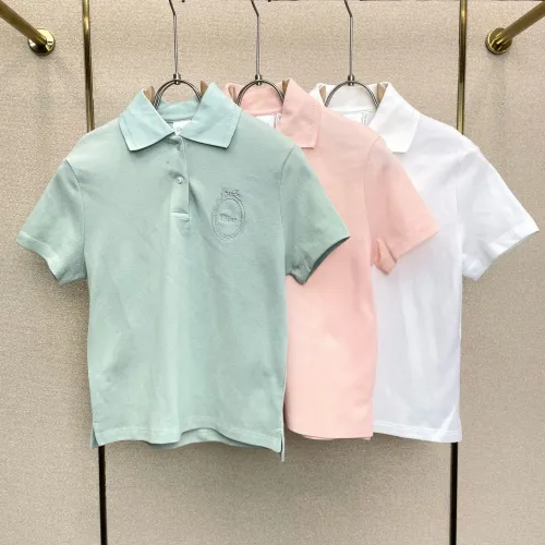 Replica Christian Dior T-Shirts Short Sleeved For Women #1477768 $72.00 USD for Wholesale