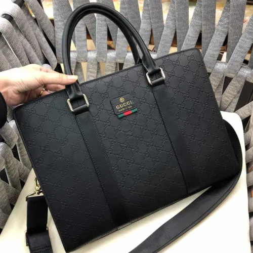 Replica Gucci AAA Man Handbags #1477775 $155.00 USD for Wholesale
