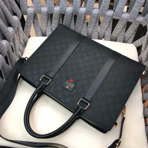 Replica Gucci AAA Man Handbags #1477775 $155.00 USD for Wholesale