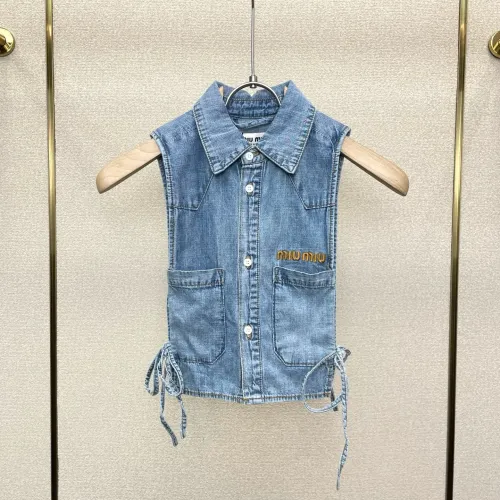 Cheap MIU MIU T-Shirts Sleeveless For Women #1477776, $$88.00 USD On MIU MIU T-Shirts