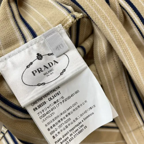 Replica Prada T-Shirts Long Sleeved For Women #1477778 $80.00 USD for Wholesale