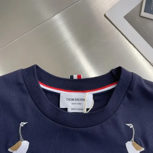 Replica Thom Browne TB T-Shirts Short Sleeved For Men #1477795 $76.00 USD for Wholesale