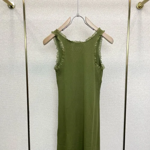 Replica MIU MIU Dresses Sleeveless For Women #1477796 $72.00 USD for Wholesale
