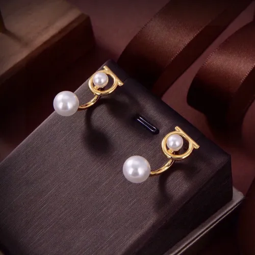 Replica Salvatore Ferragamo Earrings For Women #1477811 $25.00 USD for Wholesale