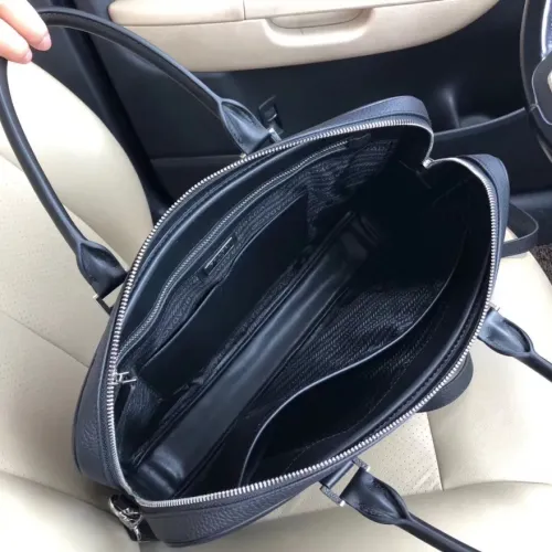 Replica Prada AAA Man Handbags #1477844 $185.00 USD for Wholesale