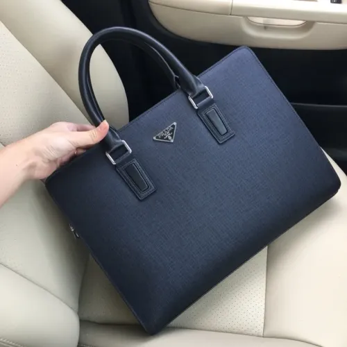 Replica Prada AAA Man Handbags #1477851 $162.00 USD for Wholesale