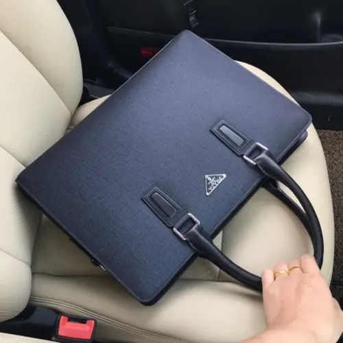 Replica Prada AAA Man Handbags #1477851 $162.00 USD for Wholesale