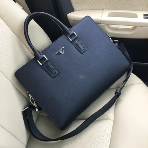 Replica Prada AAA Man Handbags #1477851 $162.00 USD for Wholesale