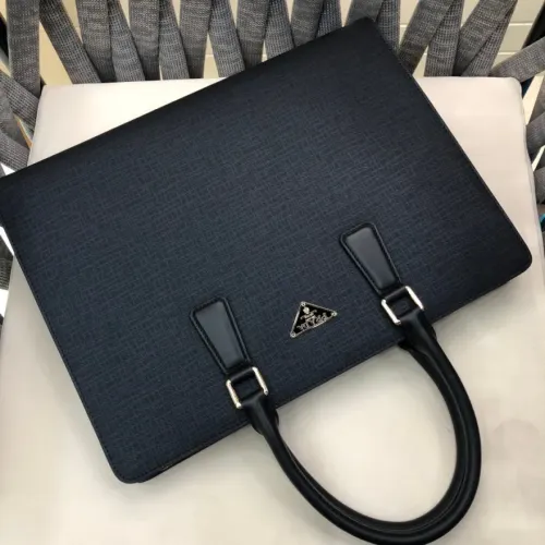 Replica Prada AAA Man Handbags #1477854 $158.00 USD for Wholesale