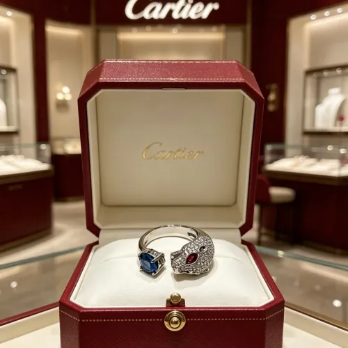Replica Cartier Rings #1477870 $45.00 USD for Wholesale