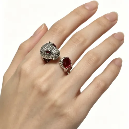 Replica Cartier Rings #1477871 $45.00 USD for Wholesale