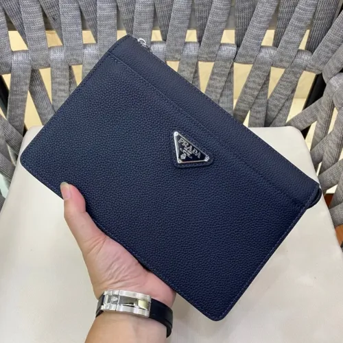 Cheap Prada AAA Man Pouches #1477877, $$96.00 USD On Prada AAA Man Wallets