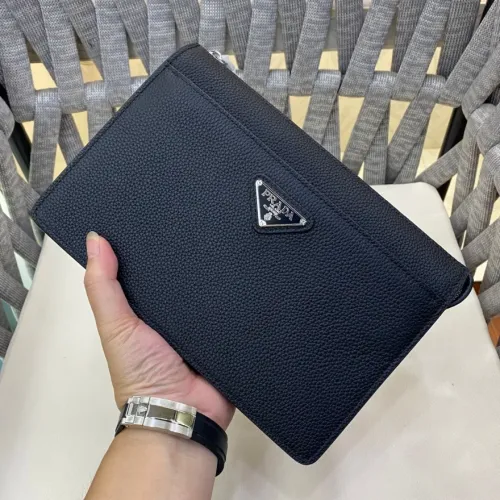 Cheap Prada AAA Man Pouches #1477878, $$96.00 USD On Prada AAA Man Wallets