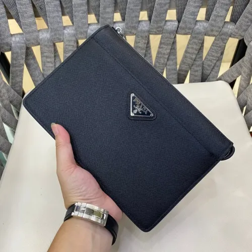 Cheap Prada AAA Man Pouches #1477879, $$96.00 USD On Prada AAA Man Wallets