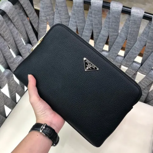 Cheap Prada AAA Man Pouches #1477881, $$88.00 USD On Prada AAA Man Wallets