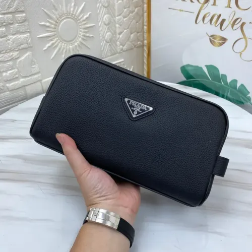 Cheap Prada AAA Man Pouches #1477883, $$88.00 USD On Prada AAA Man Wallets
