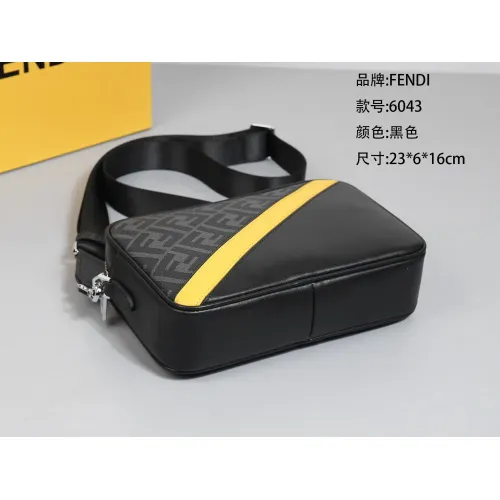 Replica Fendi AAA Man Messenger Bags #1478198 $92.00 USD for Wholesale