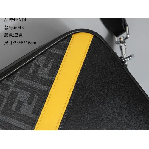 Replica Fendi AAA Man Messenger Bags #1478198 $92.00 USD for Wholesale