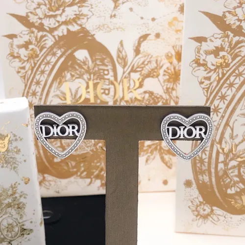 Replica Christian Dior Earrings For Women #1478223 $27.00 USD for Wholesale
