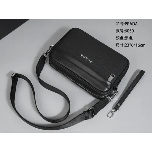 Replica Prada AAA Man Messenger Bags #1478247 $92.00 USD for Wholesale