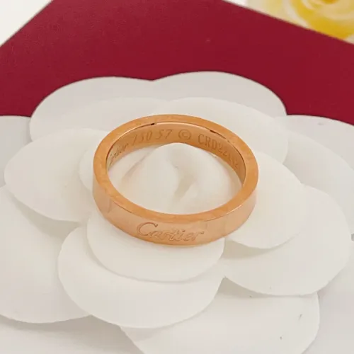 Replica Cartier Rings In Rose Gold #1478372 $25.00 USD for Wholesale