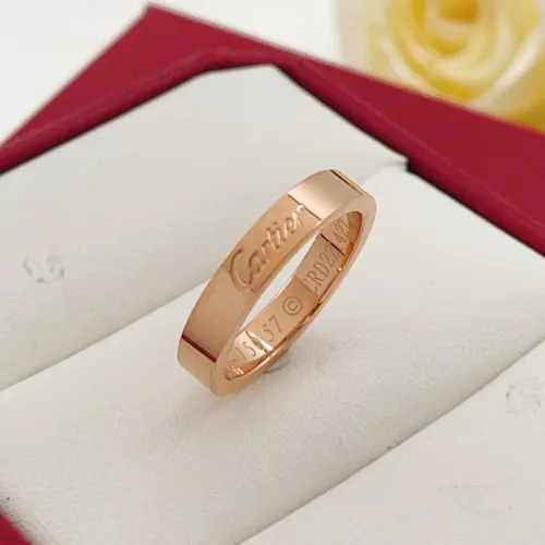 Replica Cartier Rings In Rose Gold #1478372 $25.00 USD for Wholesale